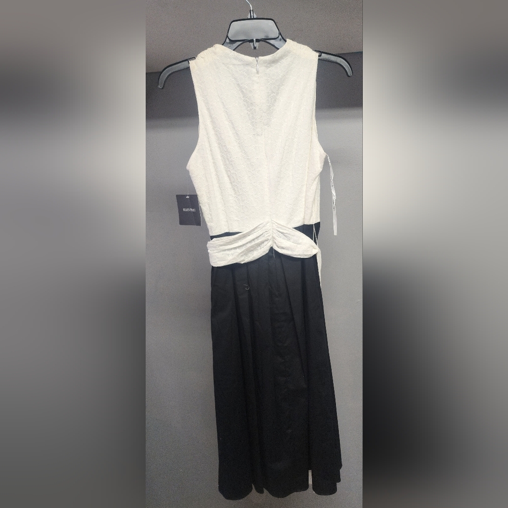 Black and white dress